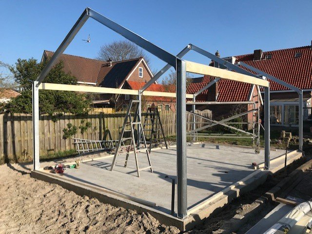 spanten staalconstructie verzinkt